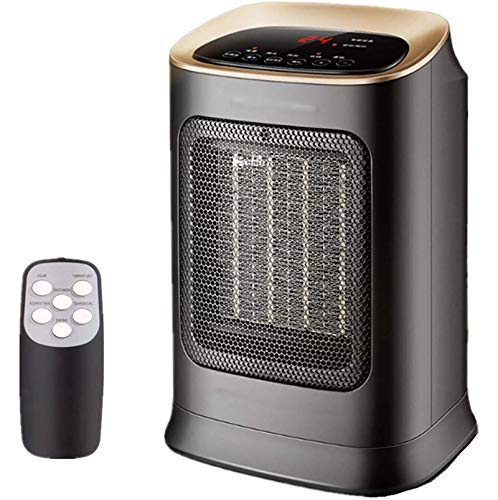 Keramik Heizlüfter Badezimmer, Leise Elektrische Tragbare Heizgerät Heizstrahler für Büro, Lüfter Heiß Kalt 2000W mit Fernbedienung,