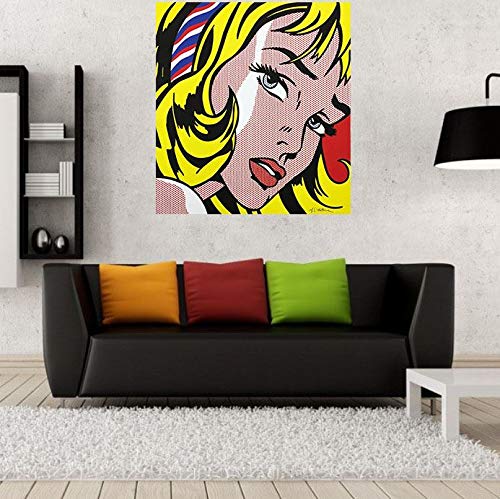 Woman In Window, 1963, pop art by Roy Lichtenstein Stock Photo