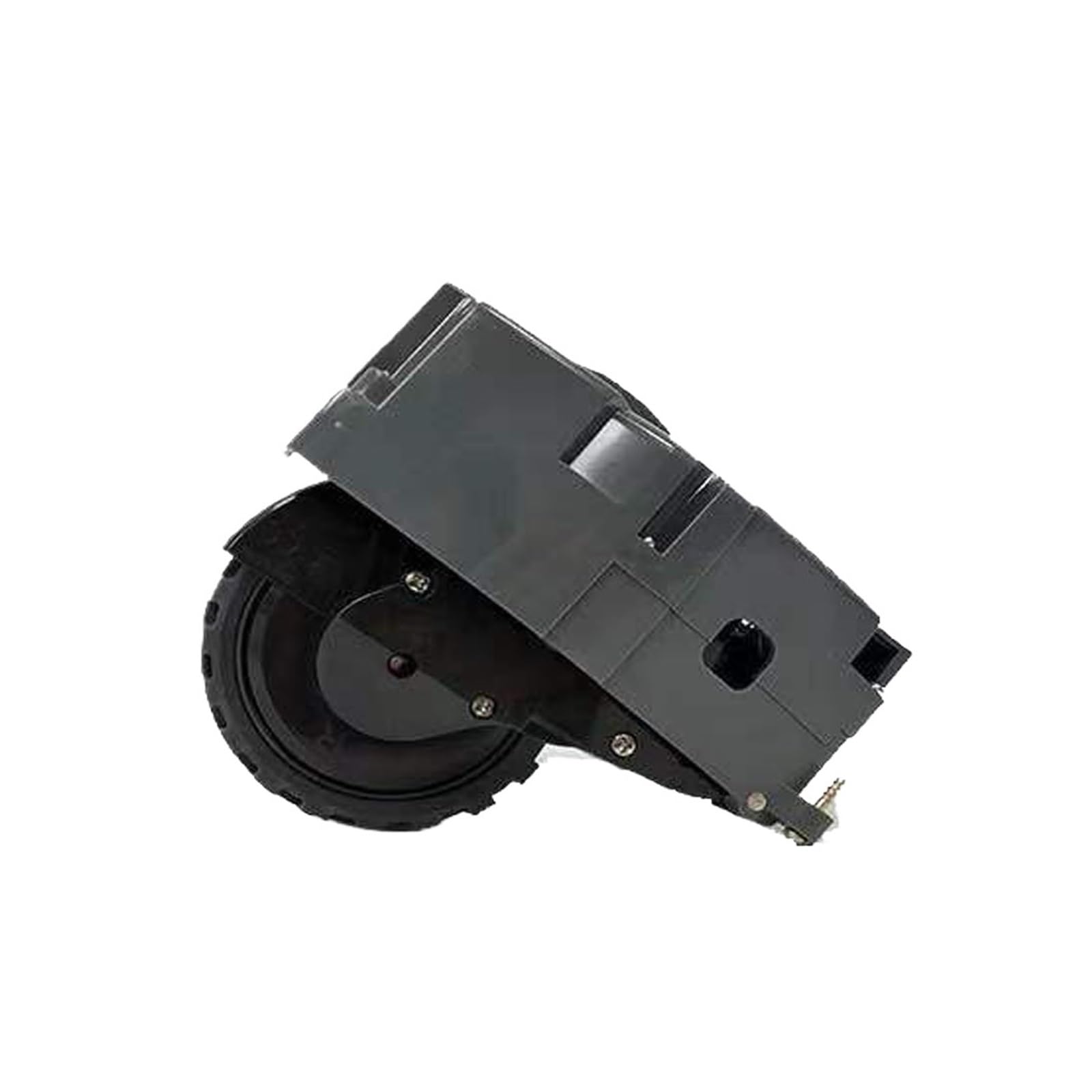 NUCBCULWP Vacuum Cleaner Accessory，Compatible For Roomba， 500 600 700 800 900 ，Robot Vacuum Cleaner Wheel Parts With Motor(Black R)