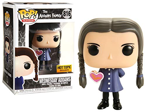 Funko Pop Wednesday Addams with Valentine's Day Heart