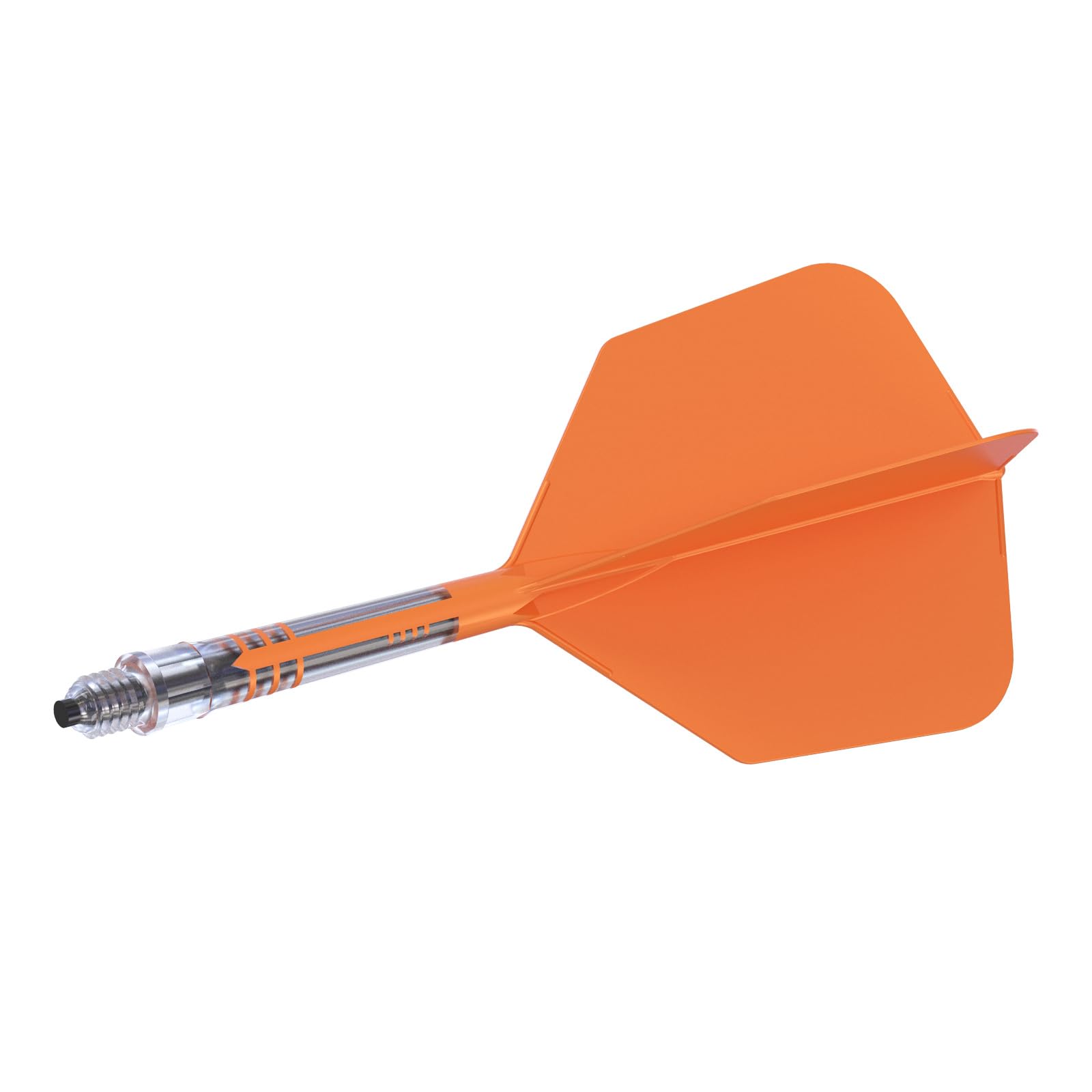 CUESOUL Rost T19 Carbone intégré Arbre de fléchette et Forme de Grande Aile de vol, Lot de 3