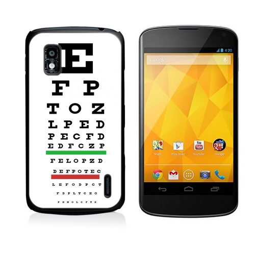 Medical Eye Vision Exam Optometry ChartGoogle Nexus 4 Case Fits Nexus 4
