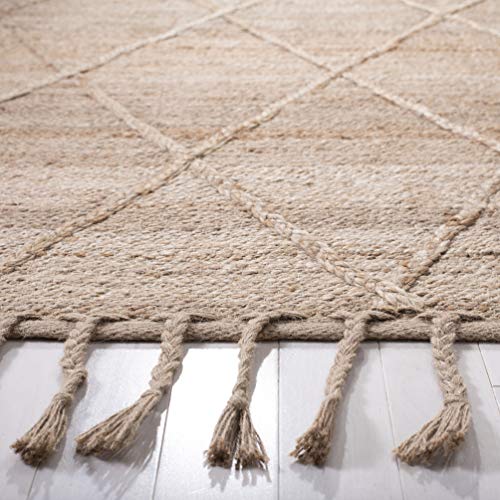 Tapete decorativo rectangular 6x9 ft SAFAVIEH natural miniatura 4