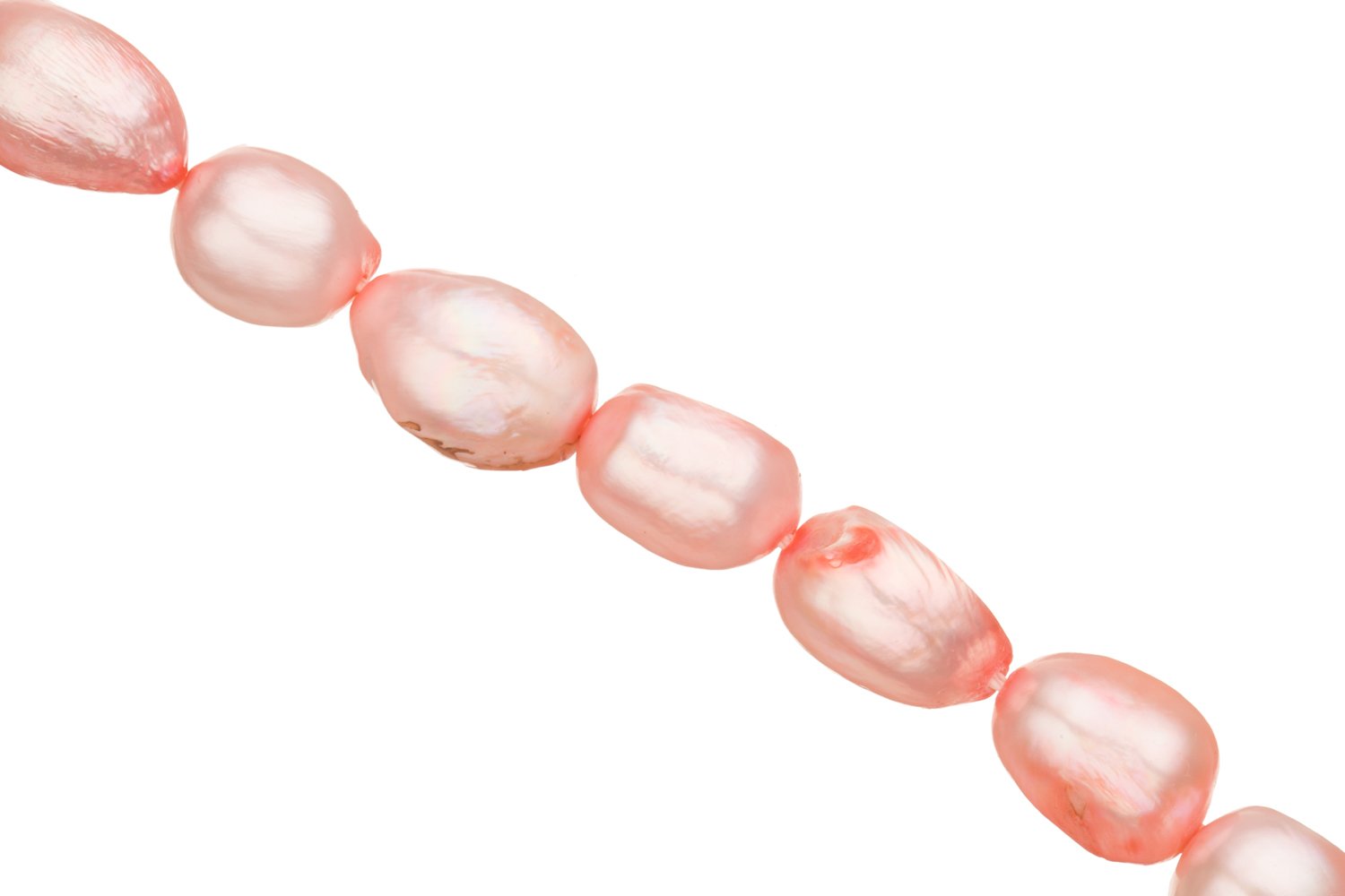 Amazon.com: Pink Freshwater Cultured Pearls Natural Baroque, B+