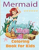 Mermaid Coloring Book for Kids- Orange cover: Mermaids!: A Coloring and Activity Book for Kids: 50 pages B08DSYQ4BC Book Cover