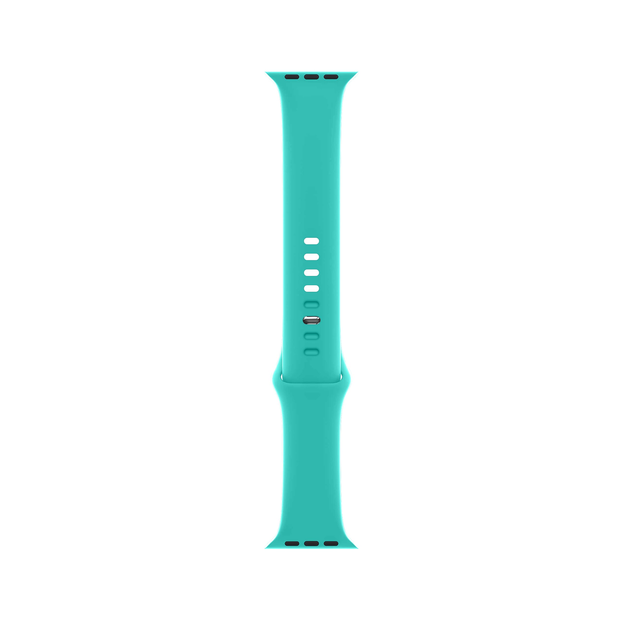 SRena SBC1 cinturino per cinturino apple watch 49mm 46mm 45mm 44mm 42mm 41mm 40mm 38mm ultra 2 apple watch cinturino series 10 9 8 7 6 5 4 3 2 1 originale acciaio sport in colore Blu Lago