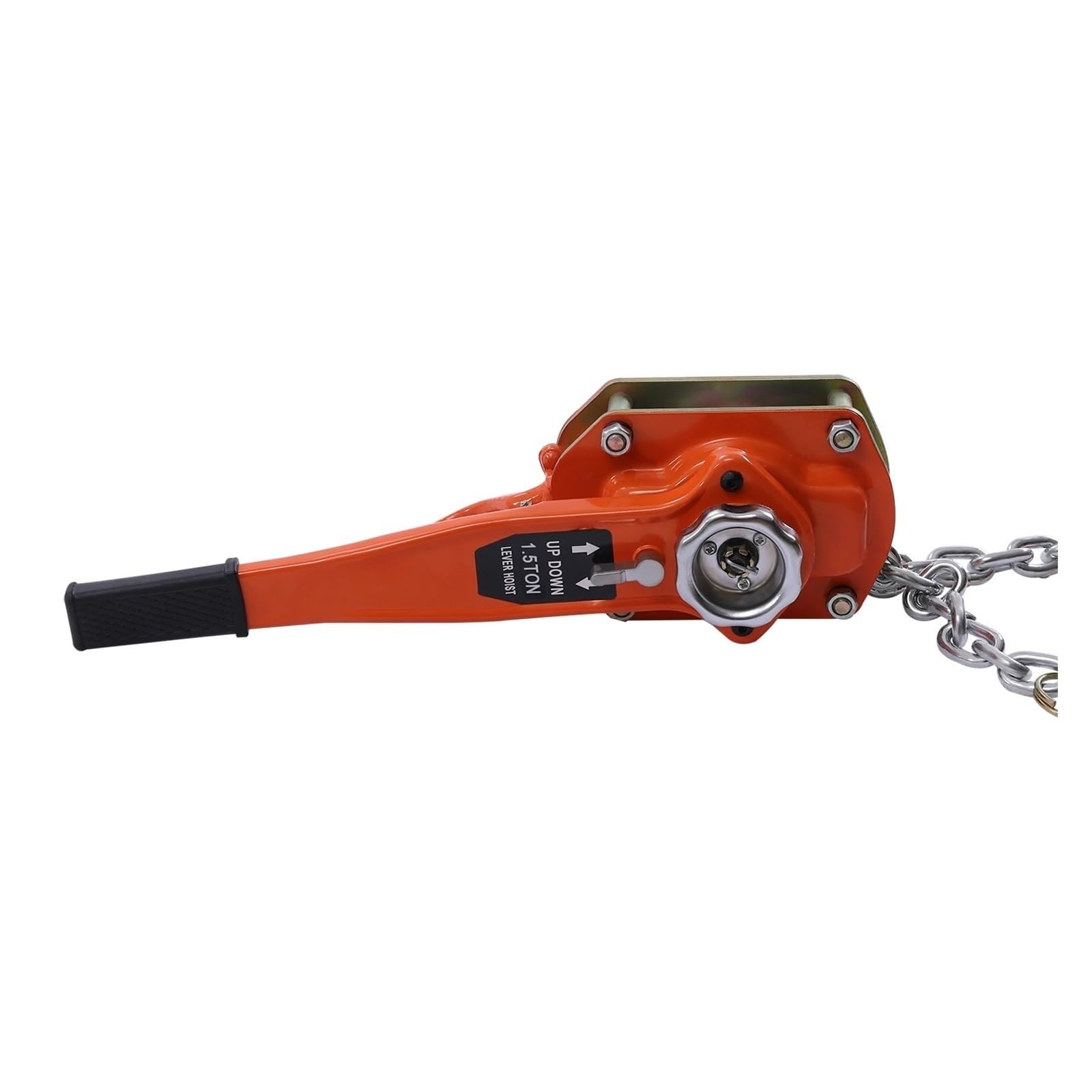 Hand Winch, Manual Lever Chain Hoist 3300 Lbs, Chain Come Along 20 Feet For Warehouse Garages Construction Zones,for Trailer, Boat or ATV Towing