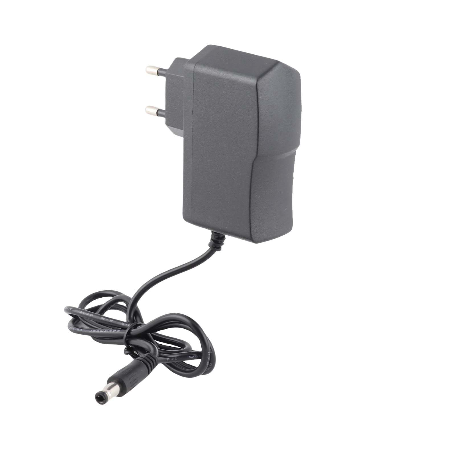 Zasilacz do gitary, zasilacz 9V AC/DC Zasilacz do klawiatury cyfrowej, pianina elektrycznego, gitary elektrycznej, pojedynczego efektora 100-240V (wtyczka EU)