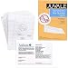 Juvale 50-Pack Self-Sealing Laminating Pouches, Business Card Size, 4 x 2.5 inches