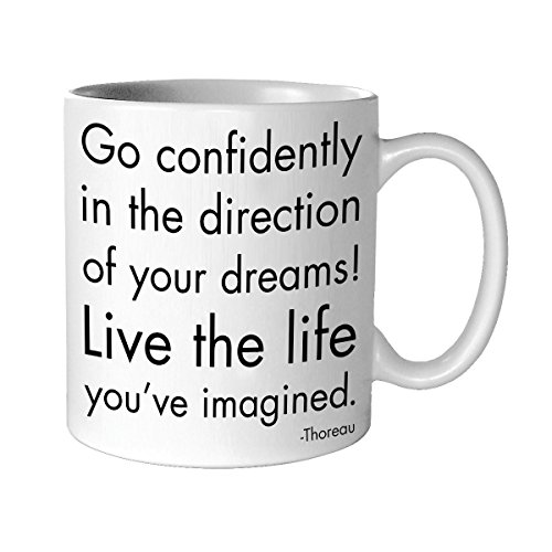 Quotable Go Confidently Mug