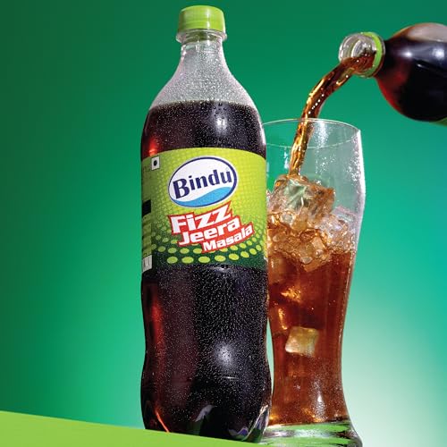 Image of Bindu Fizz Jeera Flavoured Carbonated Masala Soda Refreshing Summer Drink - 600 ml Pet (Pack of 72)
