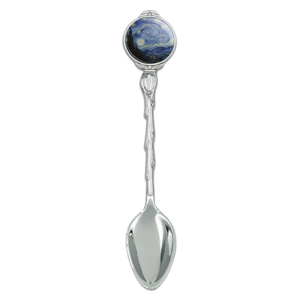 Starry Night by Vincent van Gogh Novelty Collectible Demitasse Tea Coffee Spoon
