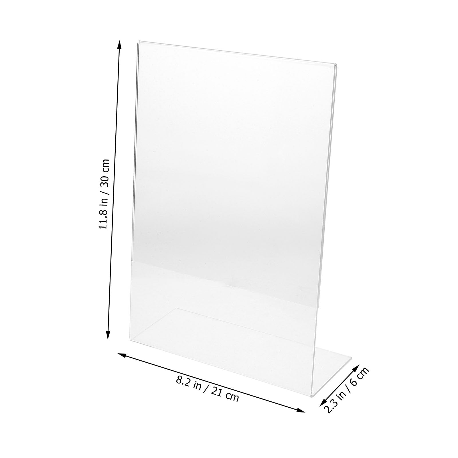 MAGICLULU Conseil D'écriture Incliné Acrylique Clair Pente D'écriture Ergonomique Tableau De Peinture De Bureau Transparent pour Table De Bureau Dessin Livre De Lecture