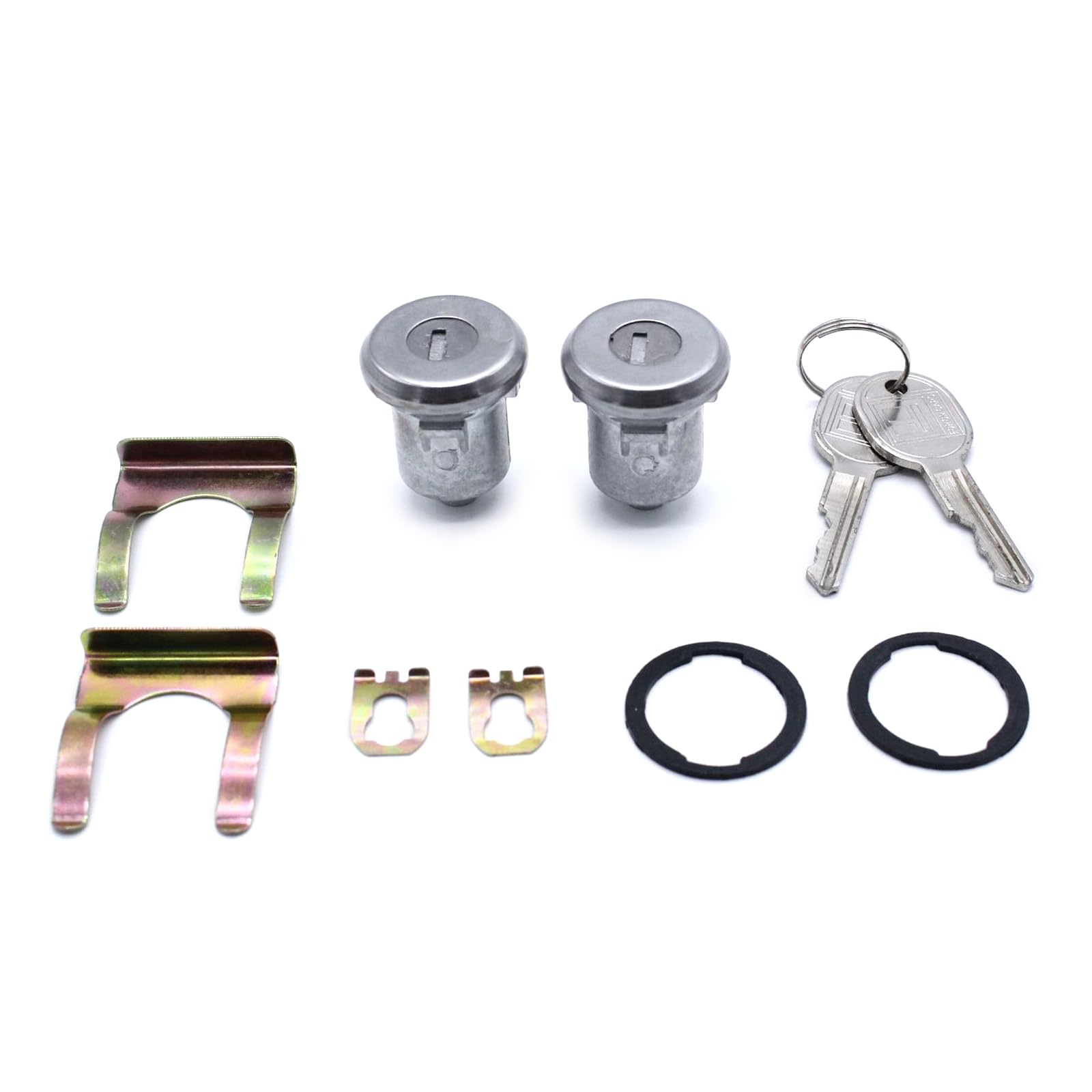 Tsophreniq Locking Cylinder for Truck SUV Car Door Keys Set Replaces 5070006 Car Door Cylinder with