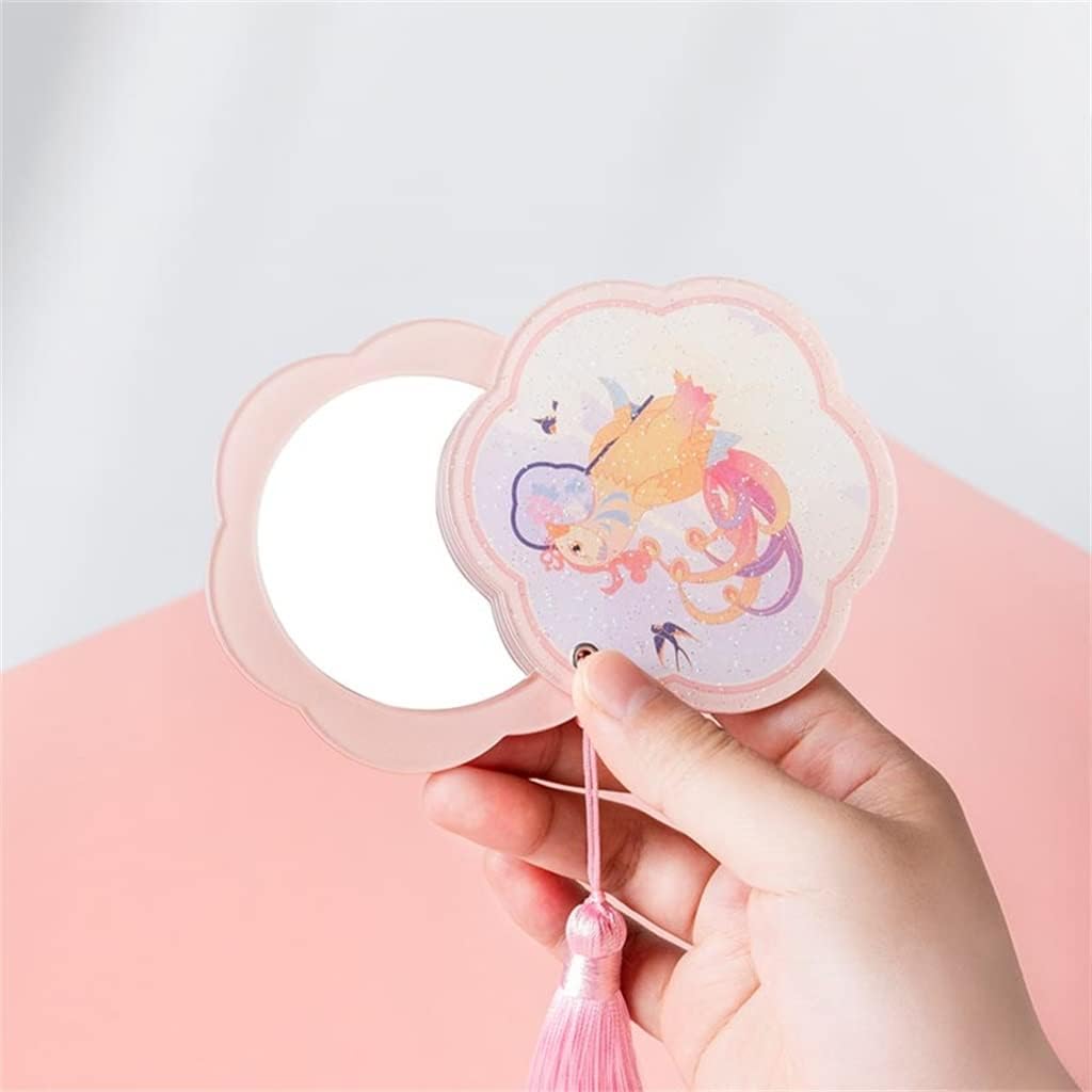 Makeup Portable Folding Small Retro Ladies Mini image 4