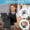 Soporte de quiosco para iPad antirrobo de 10.2 pulgadas (9.ª/8.ª/7.ª generación) Montaje seguro para tableta | Soporte de mostrador de aluminio con bloqueo y carcasa con llave, giro de 360° y rotación para exhibición al cliente, soporte para POS, grado comercial 8