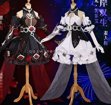 【週末限定価格】崩壊3rd ゼーレ（白）コスプレ Sサイズ フルセット Amazon.co.jp: [HAOJEE]崩壊3rd ゼーレ・フェレライコスプレ 衣装 同人