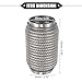 VekAuto Car Exhaust Flexible Pipe, 63x152mm 2.48