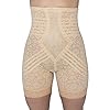 Rago-Style-6207--High-Waist-Thigh-Slimmer-Guaranteed-No-Top-Roll Rago Women's Hi Waist Long Leg Shaper, Beige, Medium (28)