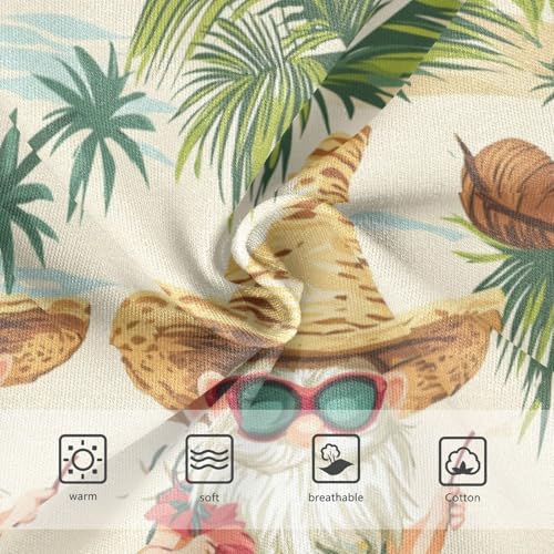 ZZKKO Summer Vacation Gnome Girls Underwear Toddler Panties for Girls Comfort Brief Size 2T-8Y 5