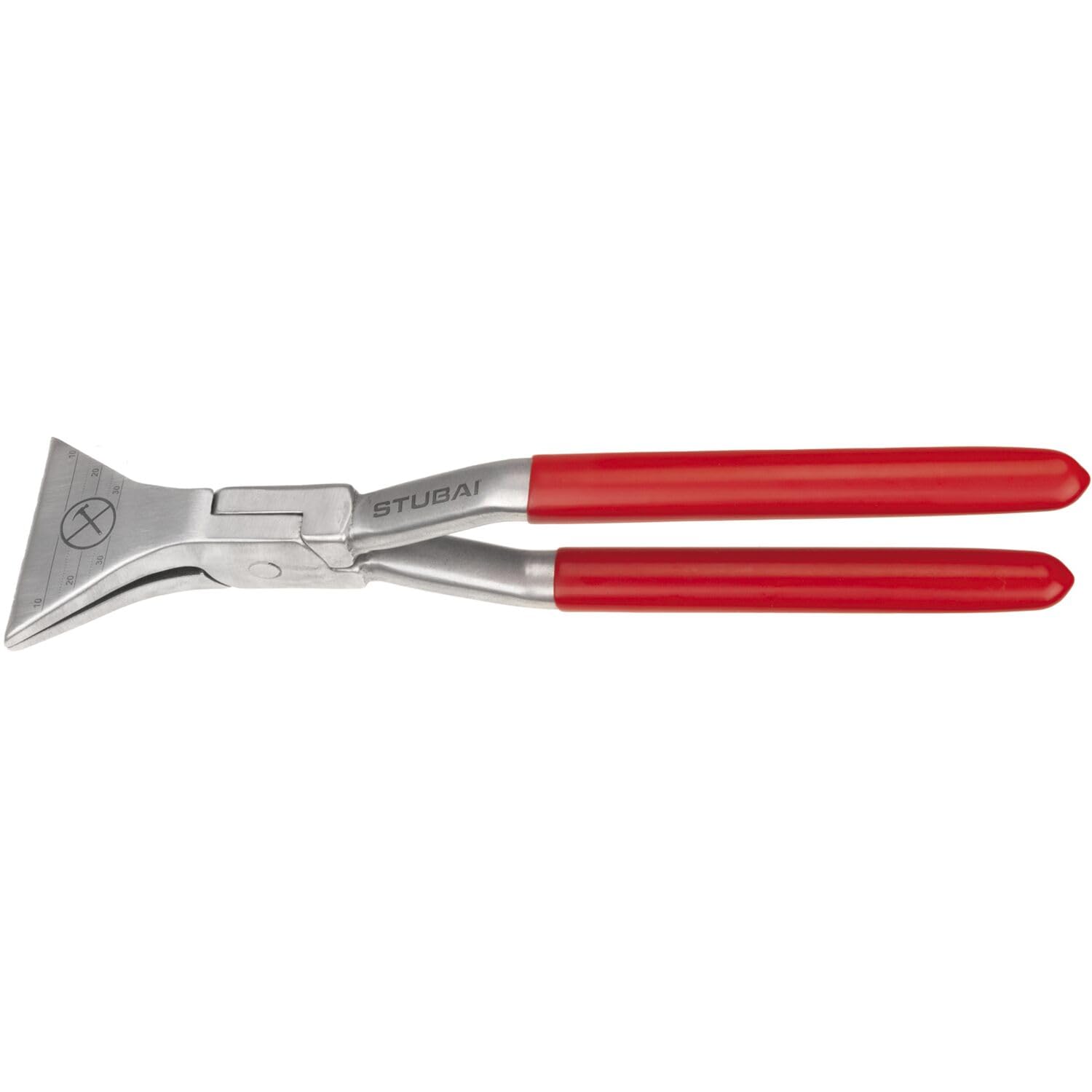 STUBAI Spengler Folding Pliers Lightweight Aluminium Straight Jaw Width 60 mm Length 270 mm