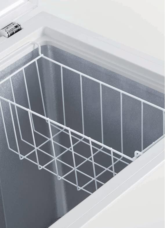 Miniatura 8 de Congelador de pecho de 7 pies cúbicos, puerta abierta superior independiente, congelador profundo con control de termostato ajustable y cestas