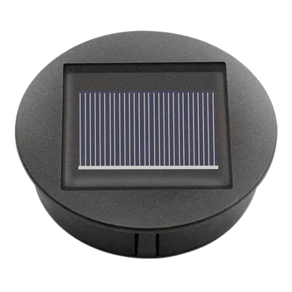 CTRLZS 4PCS LED Solar Lights Replacement Top Solar Lantern Solar Panel Powered Lantern Lid Lights for Outdoor Pathway Yard