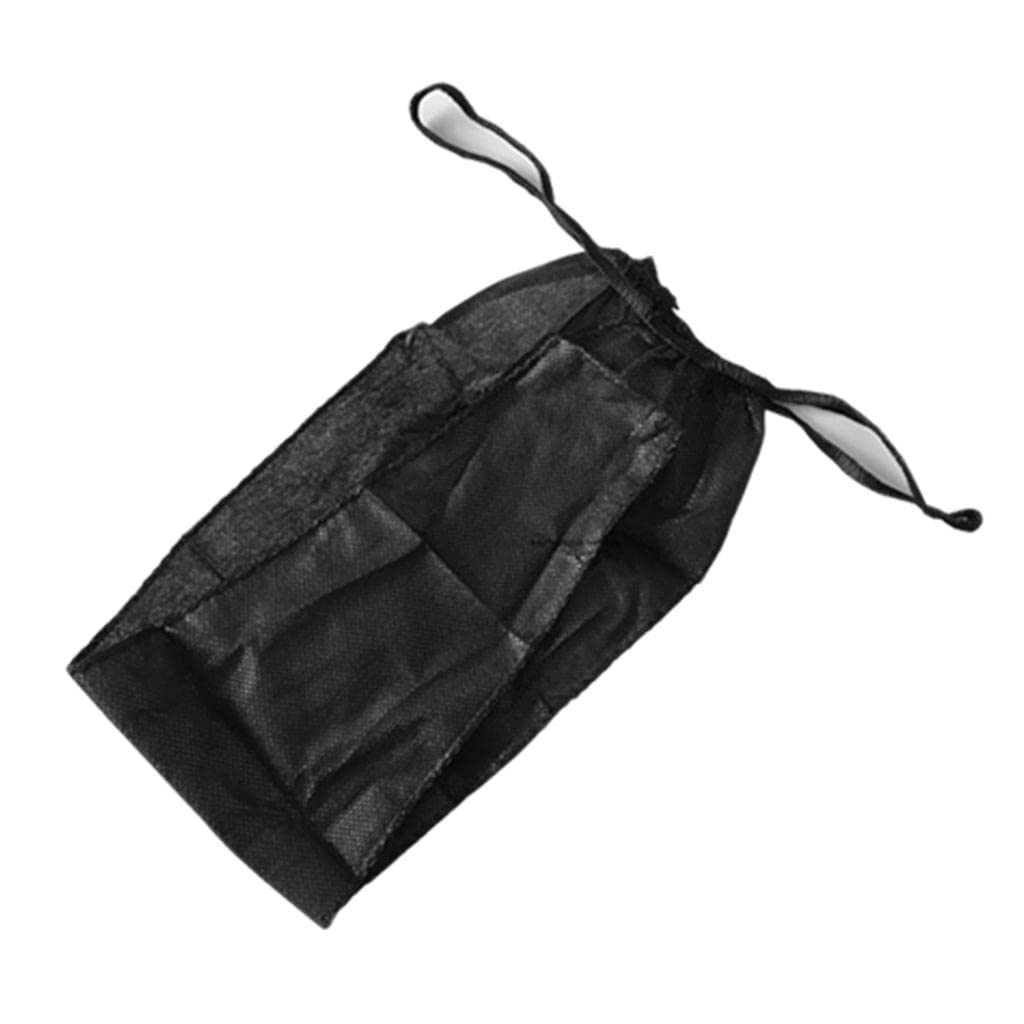 Unbekannt 100 Stück Einweg-Tanga Vliesstoff Schwarz, Hypoallergen & Elastisch Einwegunterwäsche, Ideal für Schwangerschaft & Wochenbett (Universalgröße)
