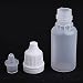 TOPWEL 12pcs 30ml Ldpe Plastic Squeezable Empty Eye Dropper Bottles Eye Liquid Dropper
