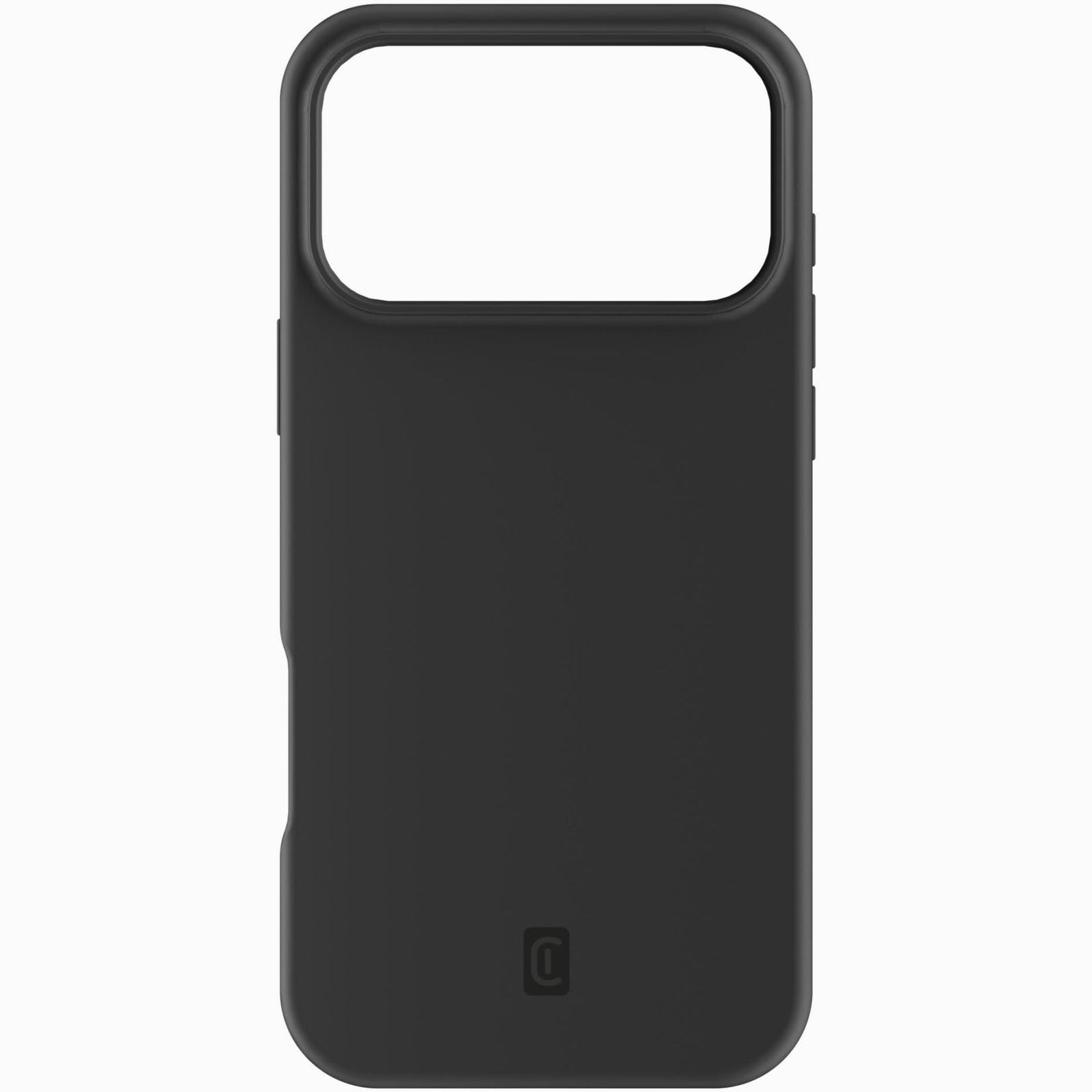 cellularline SENSATION Custodia in Silicone per iPhone 17 Pro Soft Touch Antigraffio Colore Nero