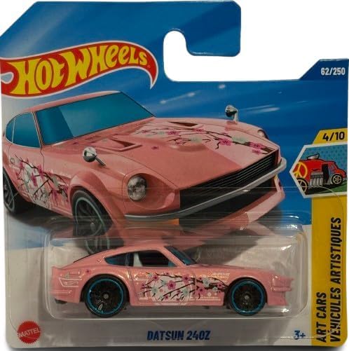 Hot Wheels Datsun 240Z - Art Cars 4/10 - JBB66 - Pink Cherry