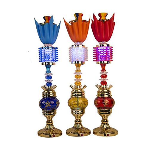 GAO-bo Shisha Set, LED Shisha Aluminiumhukas mit Leuchten auf und ab, eignet Sich für Clubs und Nachtorte wie Bars, 75cm… – Bild 3