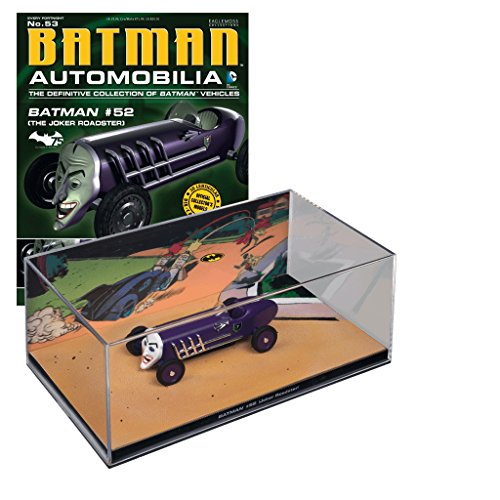 Eaglemoss Publications DC Batman AUTOMOBILIA Figurine Collection Magazine #53 Batman #52 Joker Roadster