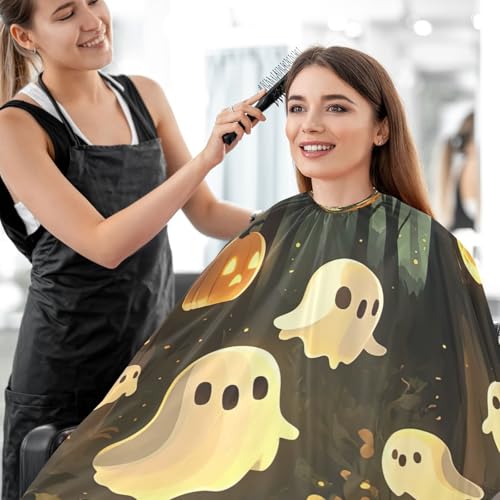 Capa Profesional de Barbero Halloween con Ajuste Impermeable miniatura 7