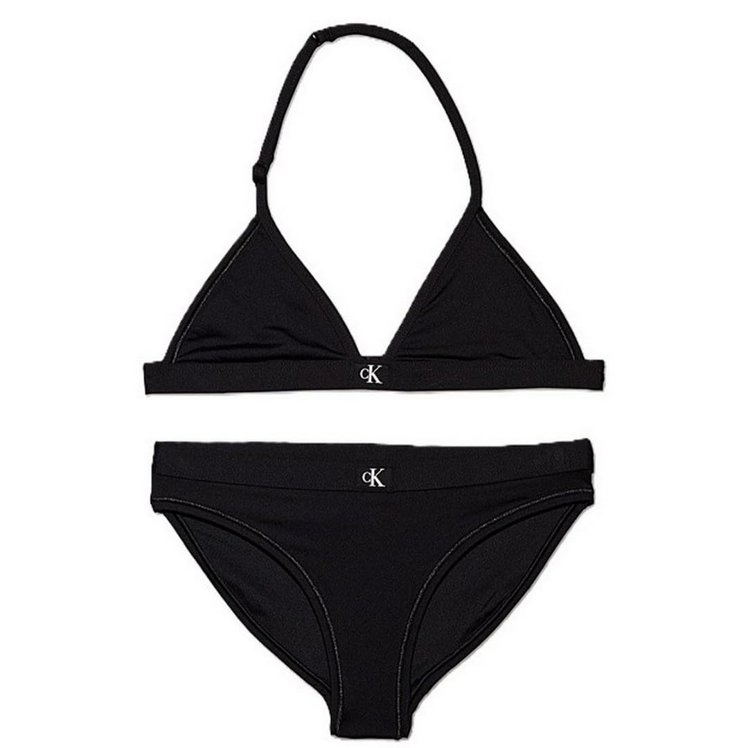 Calvin Klein Bambina Bikini Triangle Set con Logo
