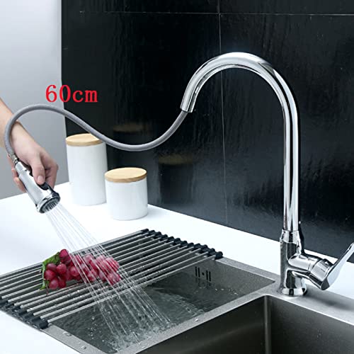 Grifo de cocina 2 tipos de modos de salida de agua para evitar salpicaduras molestas 4