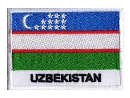 Ecusson Patche Drapeau Ouzbékistan Patch Pays Monde
