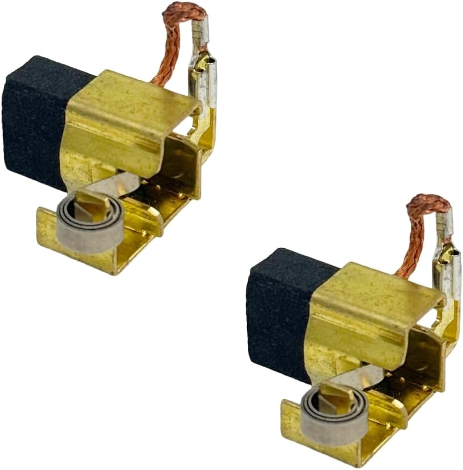 Pack of 2#22-18-2250 CARBON BRUSH ASSEMBLY 120V6117-30 6117-31 6117-33 6117-33D 5" 6124-30 6124-31 6161-30 6161-31 6161-33 6" Angle Grinder New Replacement Parts for Millwalke