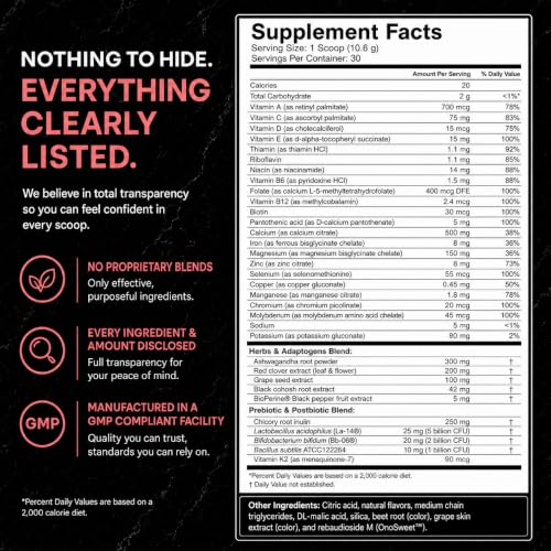 Pureffi Women's 45+ Multivitamin Powder