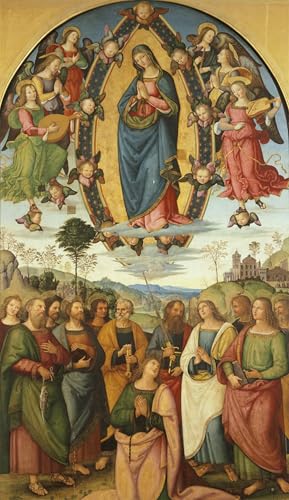 Affiche Toile Assomption de la Vierge Pinturicchio Décoration