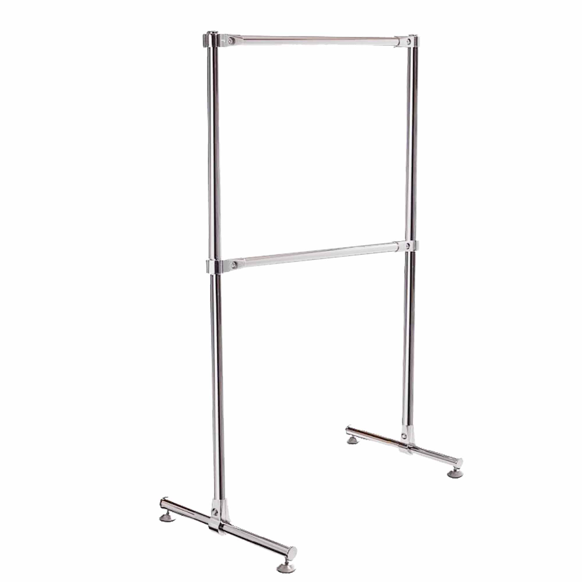 LOCOMOTO Adjustable Display Clothing Stand for clothes hanging