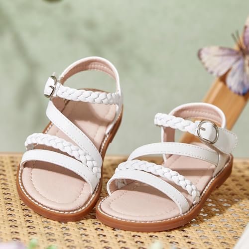 Image of Kiderence Toddler Girls Sandals Little Girls Kids Summer Shoes Toddler Sandals