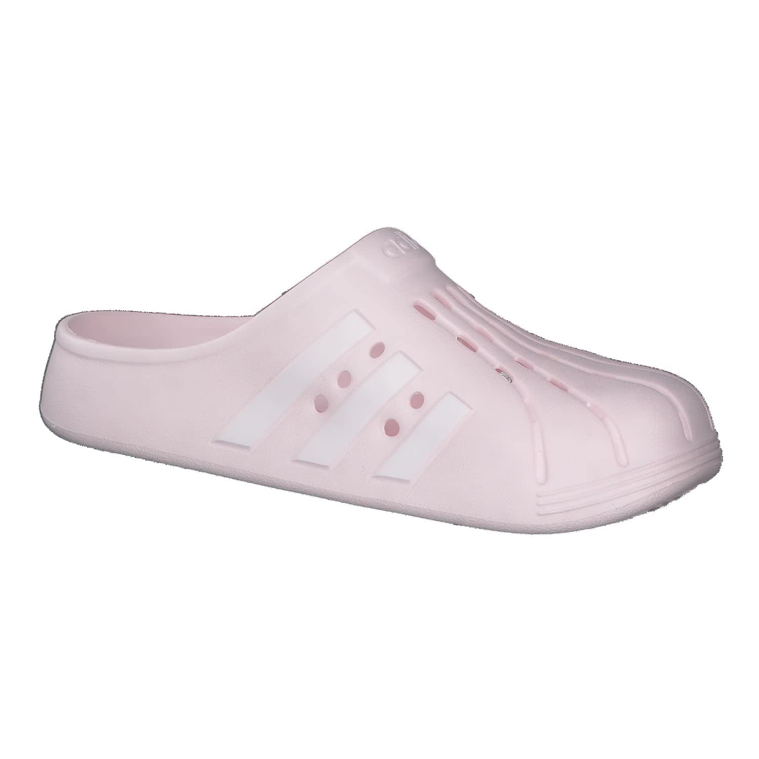 adidas Mixte Adilette Clogs, Almost Pink / Cloud White / Almost Pink, 46 EU