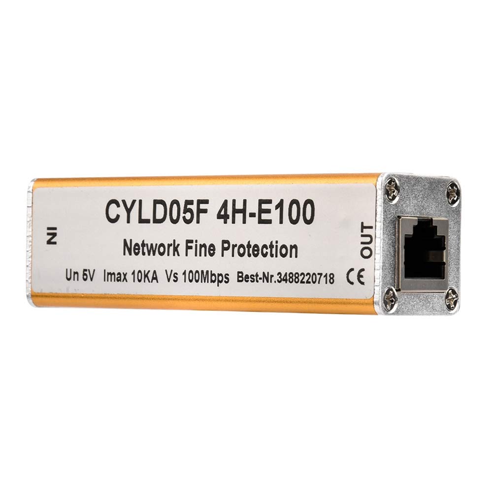 Alimentatore 5V Protezione Fulmini RJ45 RJ11 Ethernet Sovratensioni di Rete