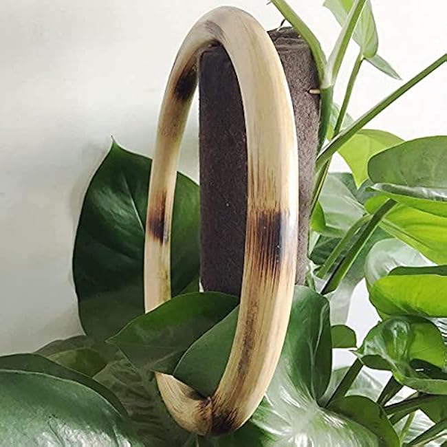 ALFEEL Wing Chun Rattan Ring - Natural Wood Rings Wing Tsun Kung Fu Wrist Hand Strength Training Equipment Yewen Sau Sticky IP Man Siu Lum Kung Fu Rings - Rattan 9 inch
