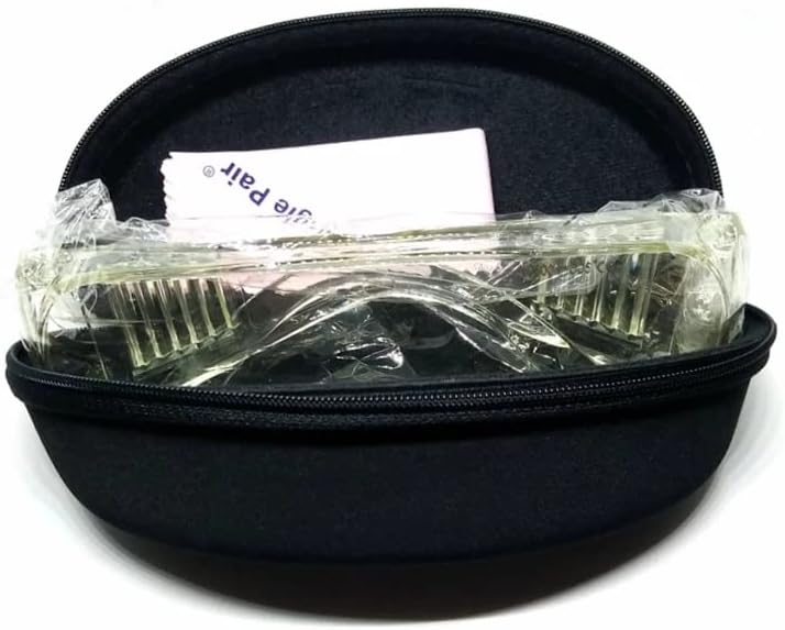 Laser Safety Glasses 190nm-400nm CE EP-9-6 Eye Protection Goggles Wide-spectrum Continuous Absorption OD4+ with Box