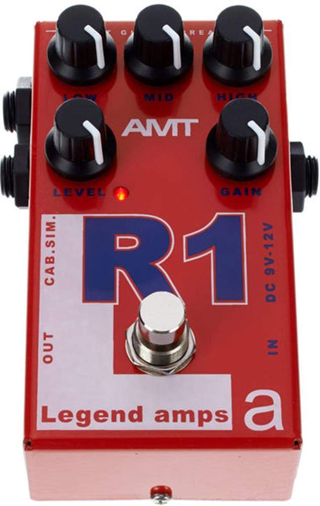 AMT R1 – 1 canale JFET preamplificatore per chitarra con Cab.Sim (Mesa Triple Rectifer Emulate)