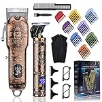 RESUXI Hair Clippers for Men with Barber Trimmer Set ,Professional Haircut Clippers for Hair Cutting Grooming Kit…