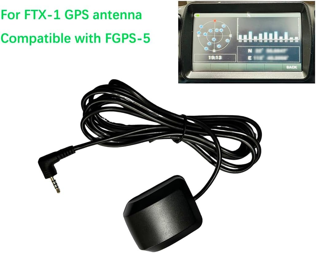 Externe GPS-Antenne für FTX-1F, FGPS-5 kompatibel, 2 m Verlängerungskabel