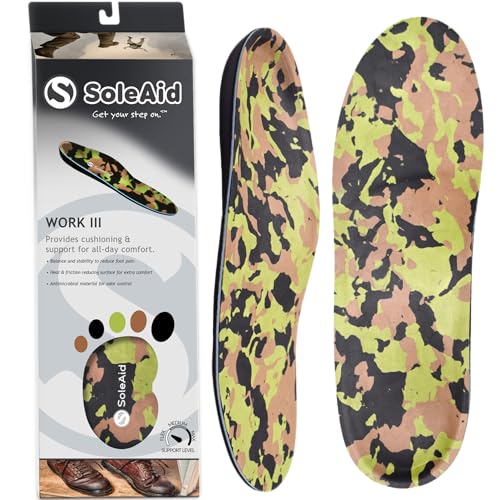 Plantillas Orthotic SoleAid Work III para mujer 8-8.5 / hombre 6-6.5